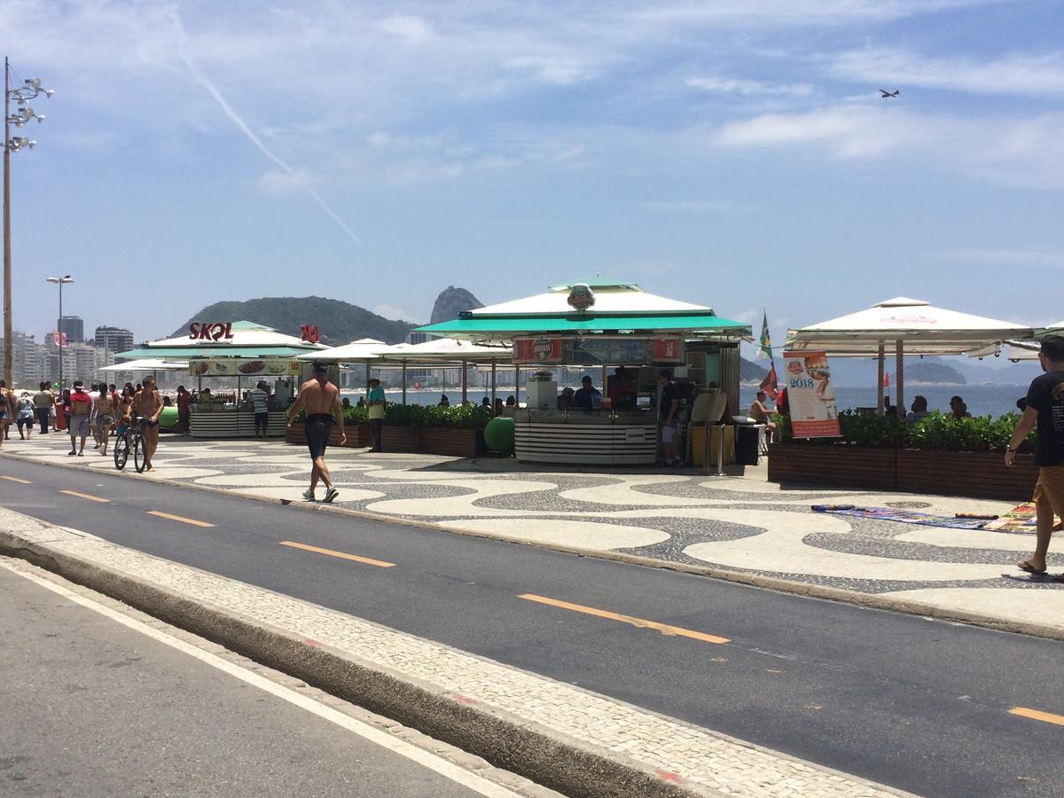 Apartamento Copacabana - Quadra Da Praia ริโอเดจาเนโร ภายนอก รูปภาพ